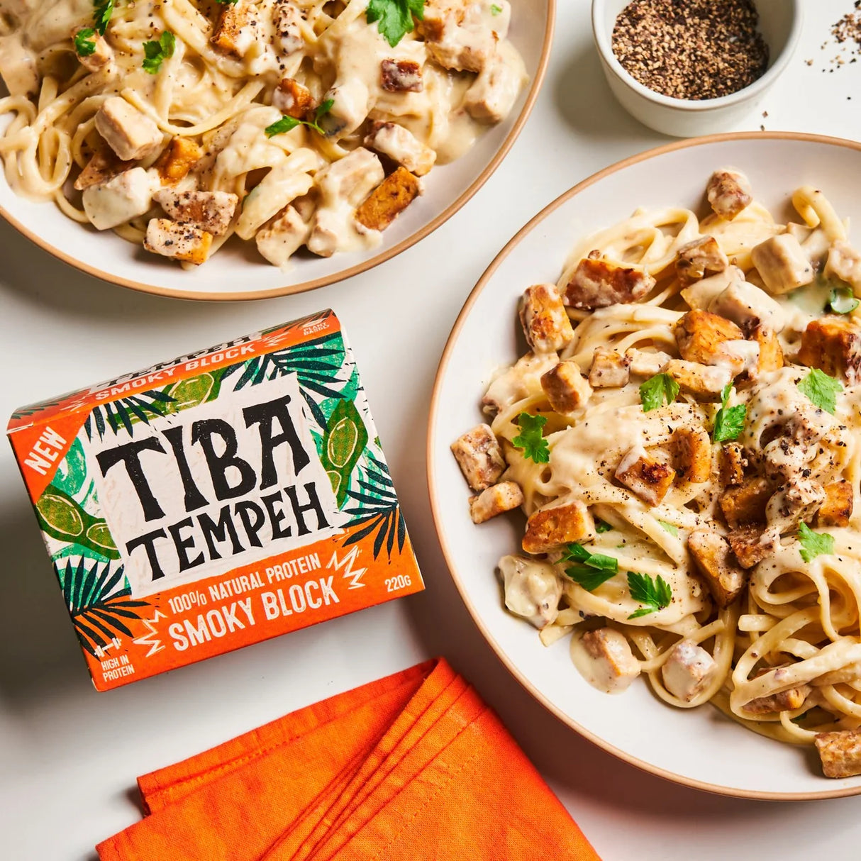 Tempeh Smoky Block 220g Tiba Tempeh (3x220g)