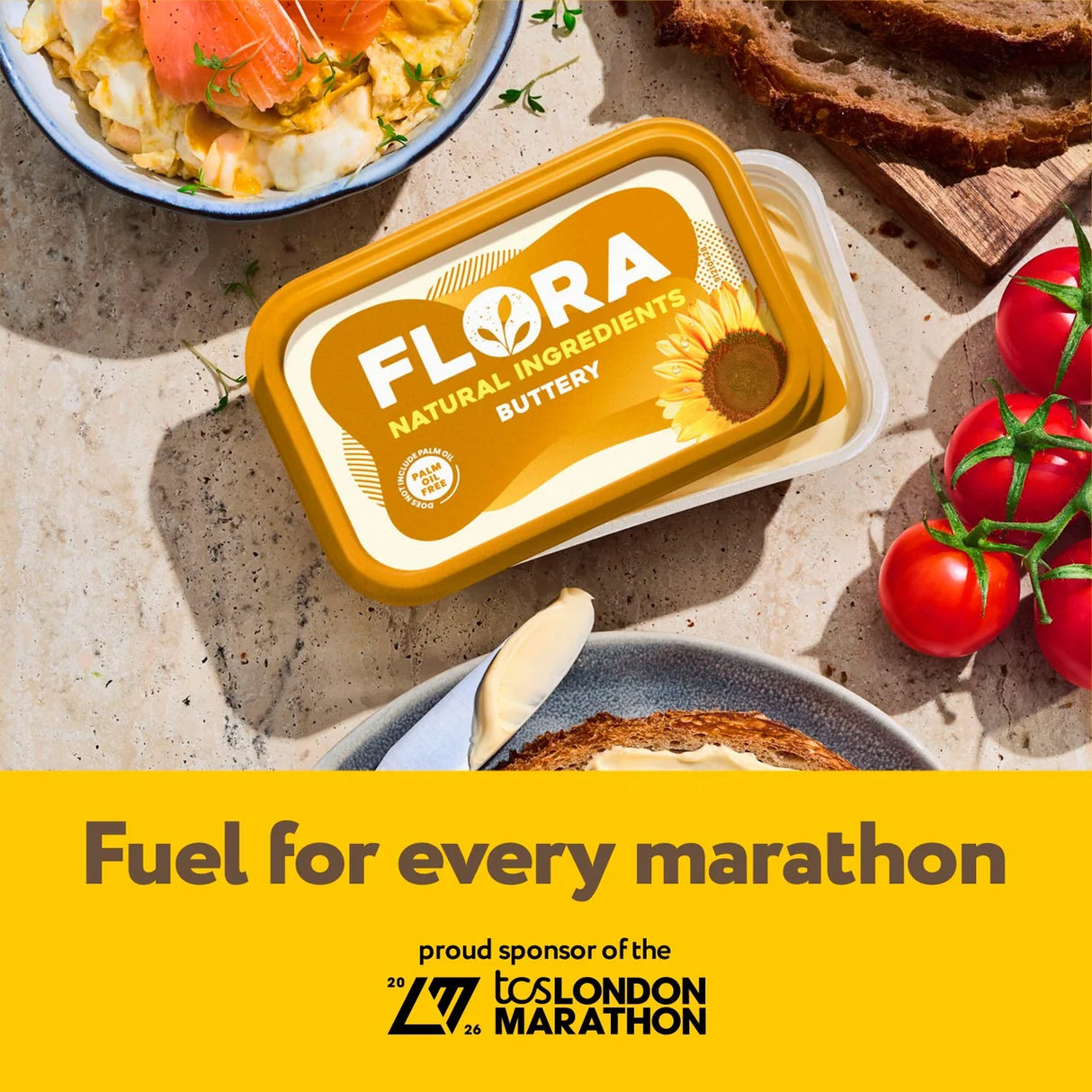 Flora Buttery Spread with Natural Ingredients 450g