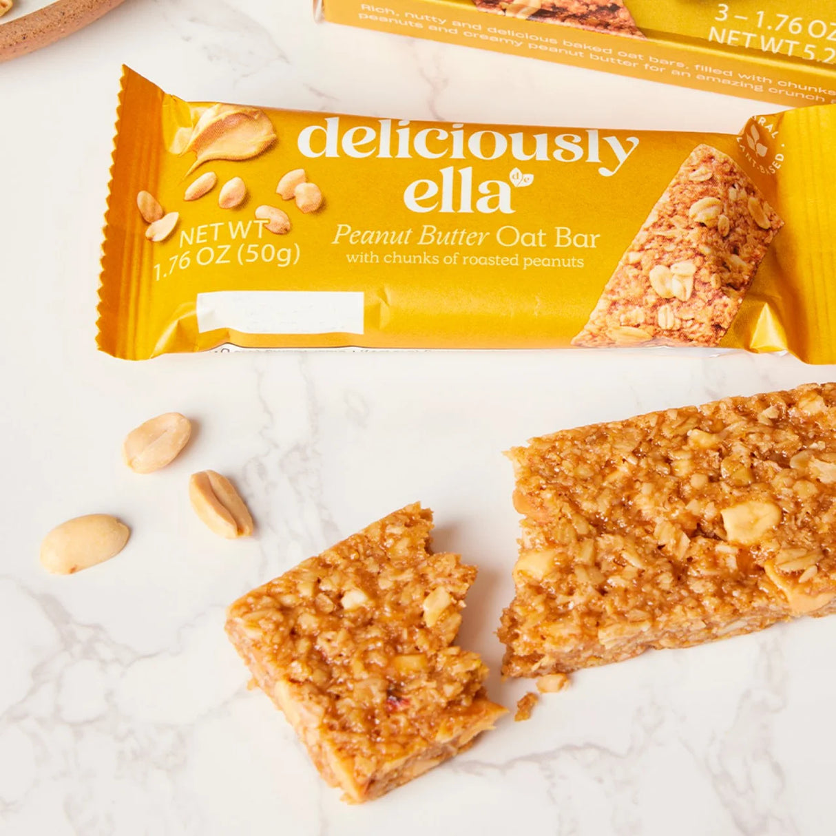 Deliciously Ella Peanut Butter Oat Bar Multipack 3x50g