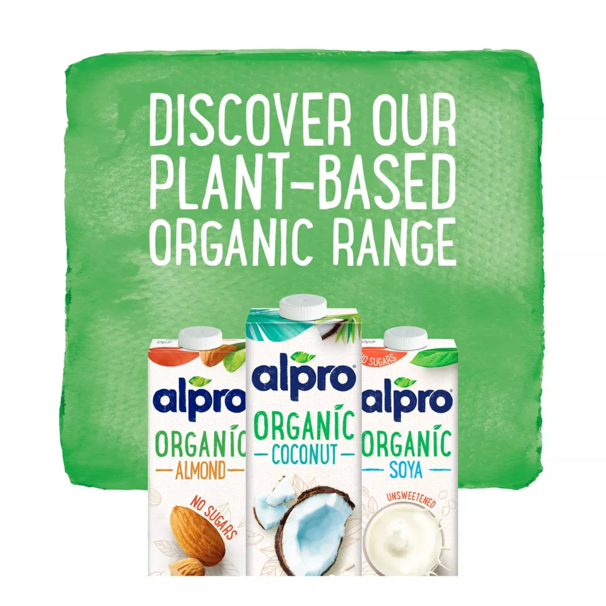 Soya No Sugars Long Life Dairy Free Drink Alpros ORG 1L