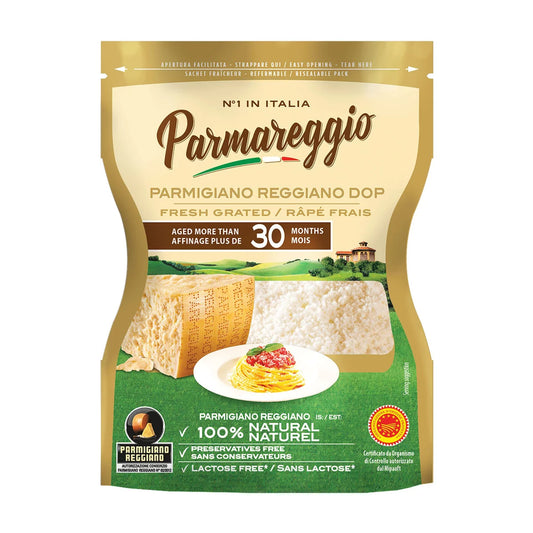 Parmareggio 30 Month Parmigiano Reggiano Grated 60g