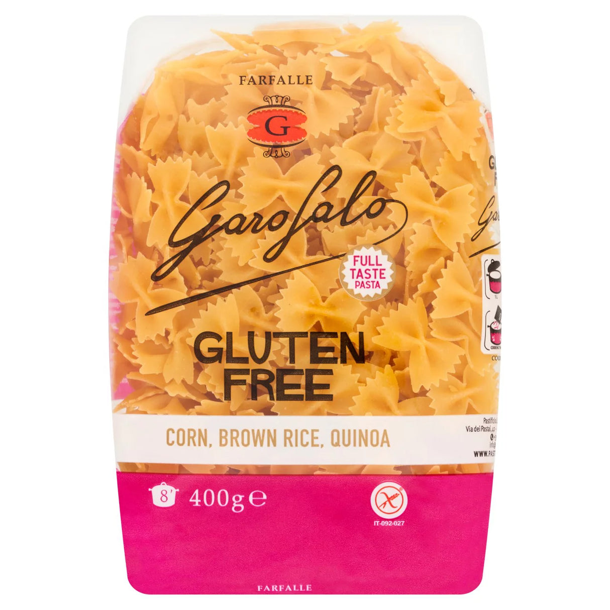 Garofalo Gluten Free Farfalle Pasta 400g