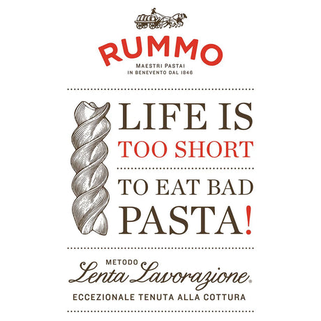 Rummo Gluten Free Chickpea Fusilli Al Ceci E De Toscana Pasta No.48 300g