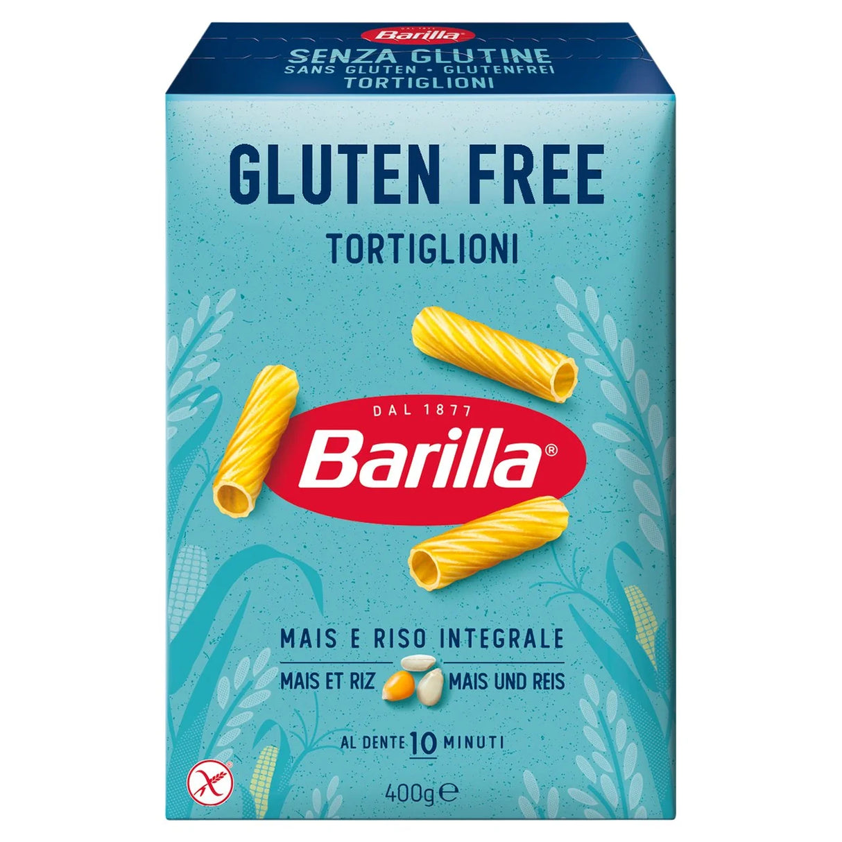 Barilla Gluten Free Pasta Tortiglioni 400g