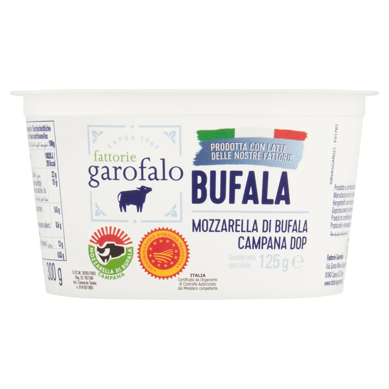 Garofalo Buffalo Mozzarella 125g