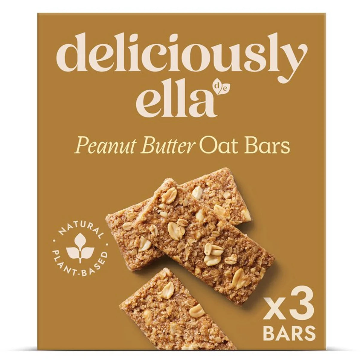 Deliciously Ella Peanut Butter Oat Bar Multipack 3x50g