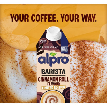 ALPRO Cinnamon Roll Chilled Dairy Alternative Drink Oat & Soya 750ml (2x750ml)
