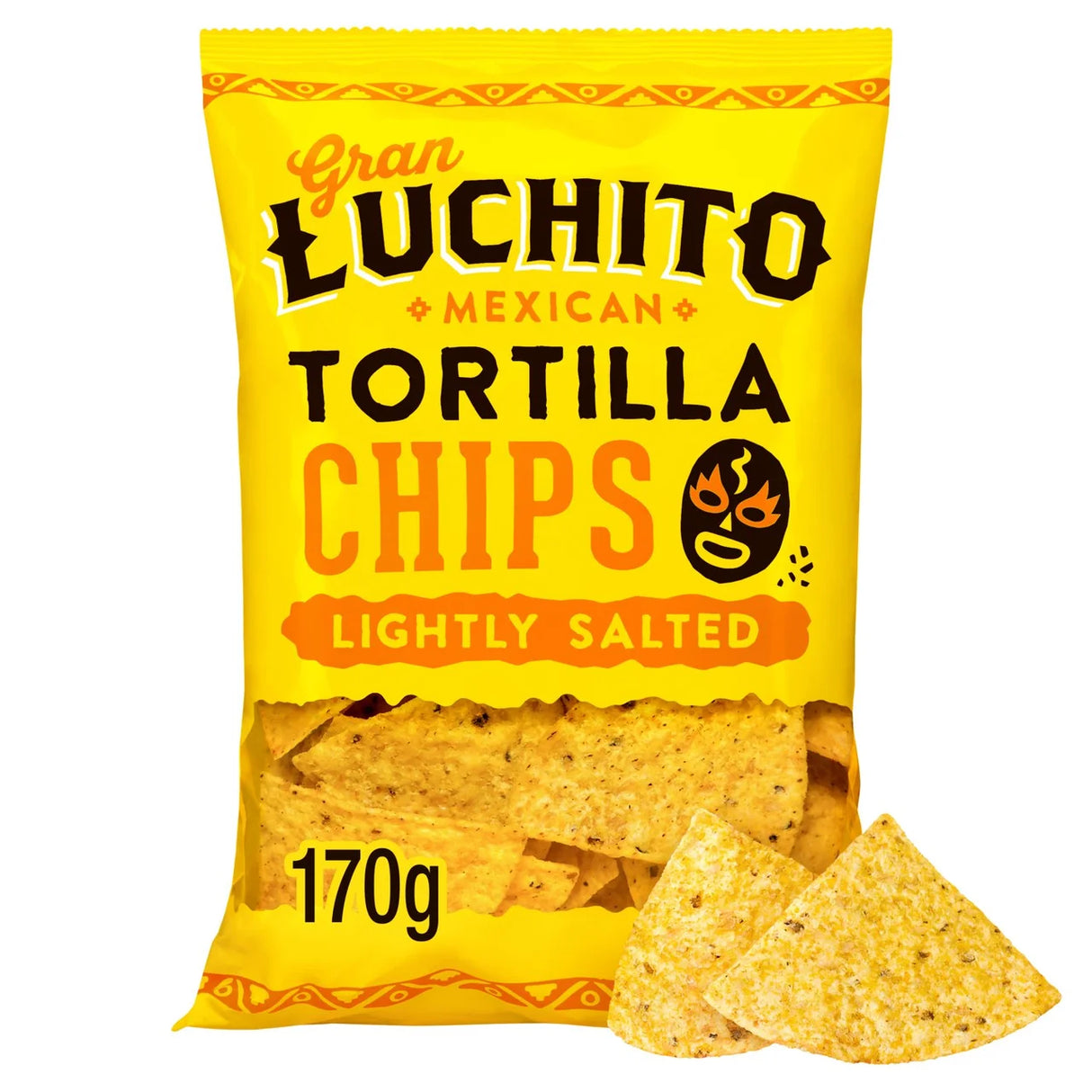 Gran Luchito Lightly Salted Corn Tortilla Chips 170g