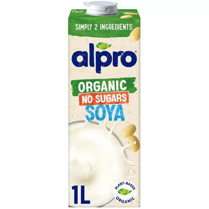 Soya No Sugars Long Life Dairy Free Drink Alpros ORG 1L