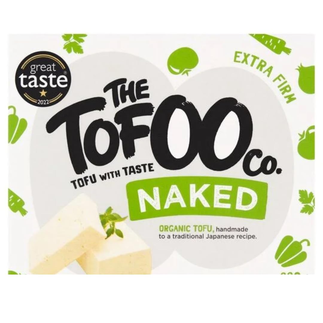 Tofoo Org Tofu Extra Firm - Handmade in Yorkshire from GM Free Soy bean, Gluten Free, Great Taste Award (3x450g)