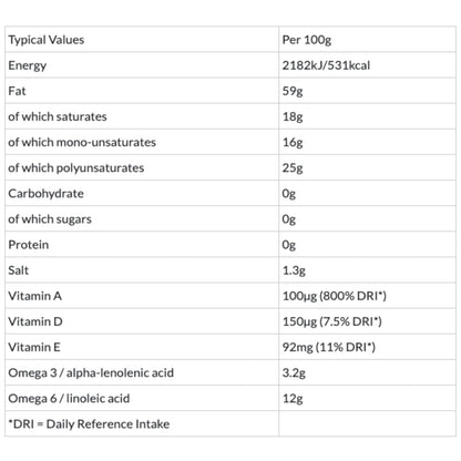 Flora spread - Vegan butter spreadable mini portions (100 x 10g)