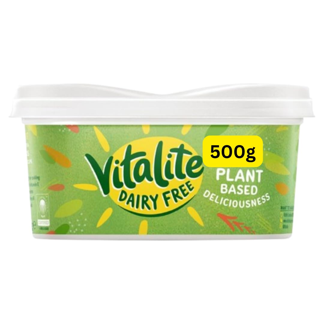 Dairy Free Vitalites Vegan Plant Base Spread 500G Butter Alternative (3x500g)