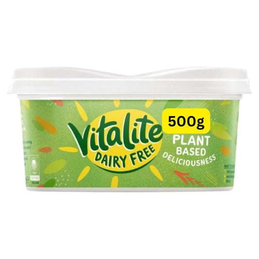 Dairy Free Vitalites Vegan Plant Base Spread 500G Butter Alternative (3x500g)