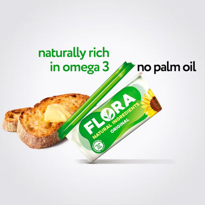 Flora Spread Mini Portions, Vegan Butter Spreadable (25 portions)