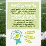 Tofoo Org Tofu Extra Firm - Handmade in Yorkshire from GM Free Soy bean, Gluten Free, Great Taste Award (3x450g)