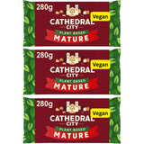 Cathedral City Mature Cheddar Cheese Dairy Free (3x280g) Vegan Plant Based
