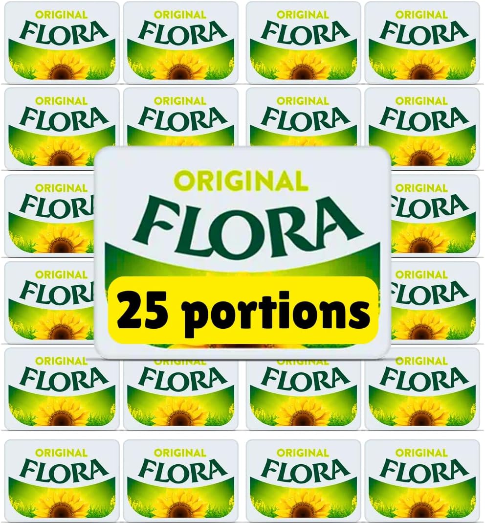 Flora Spread Mini Portions, Vegan Butter Spreadable (25 portions)