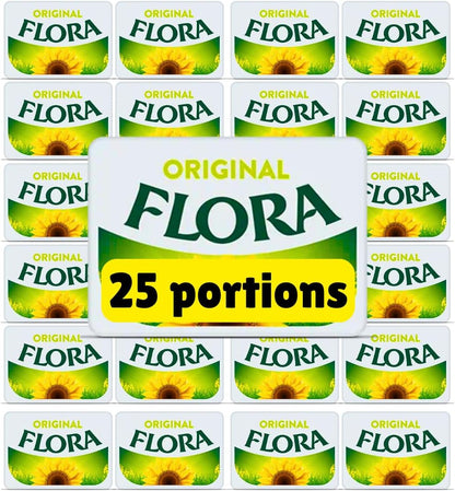 Flora Spread Mini Portions, Vegan Butter Spreadable (25 portions)