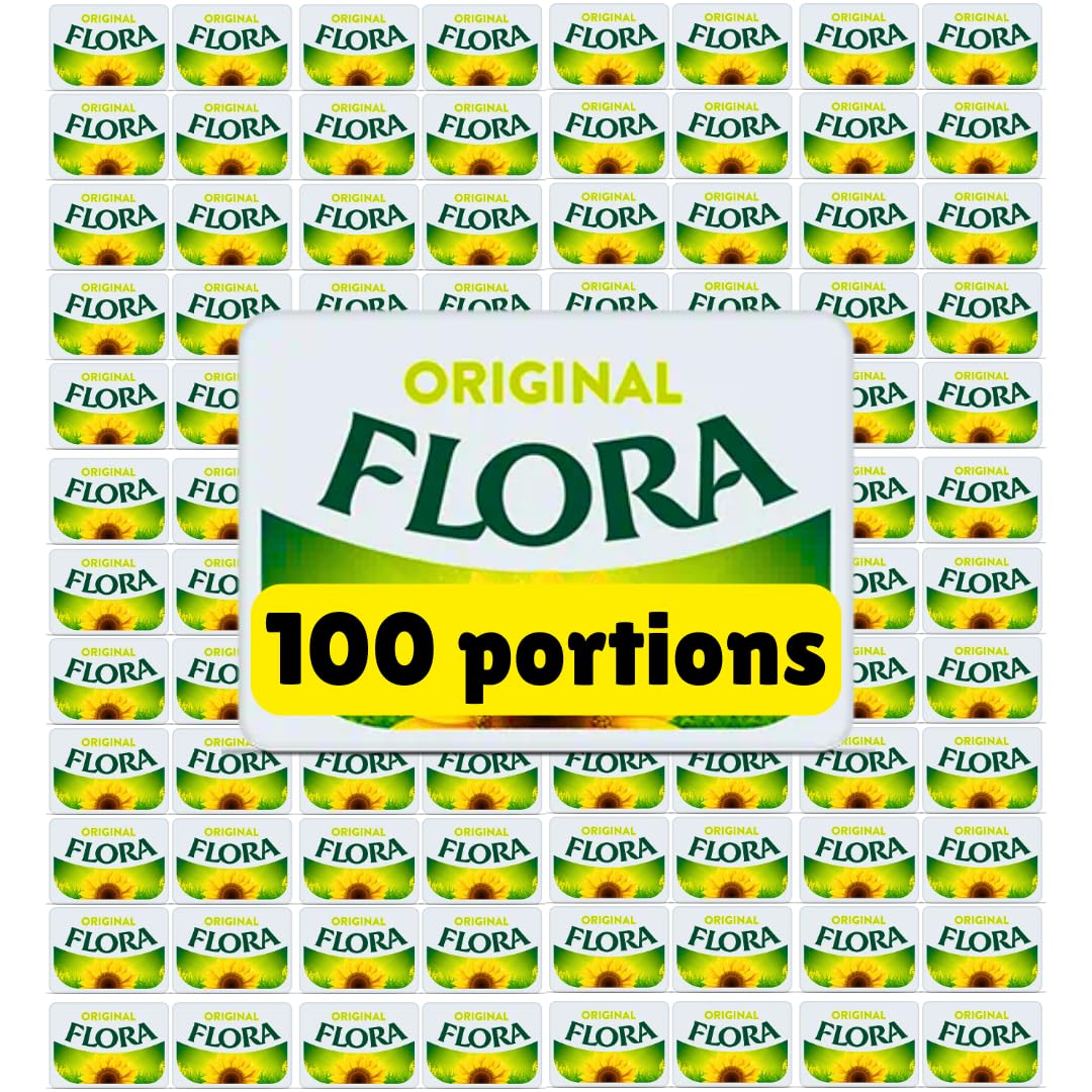 Flora spread - Vegan butter spreadable mini portions (100 x 10g)