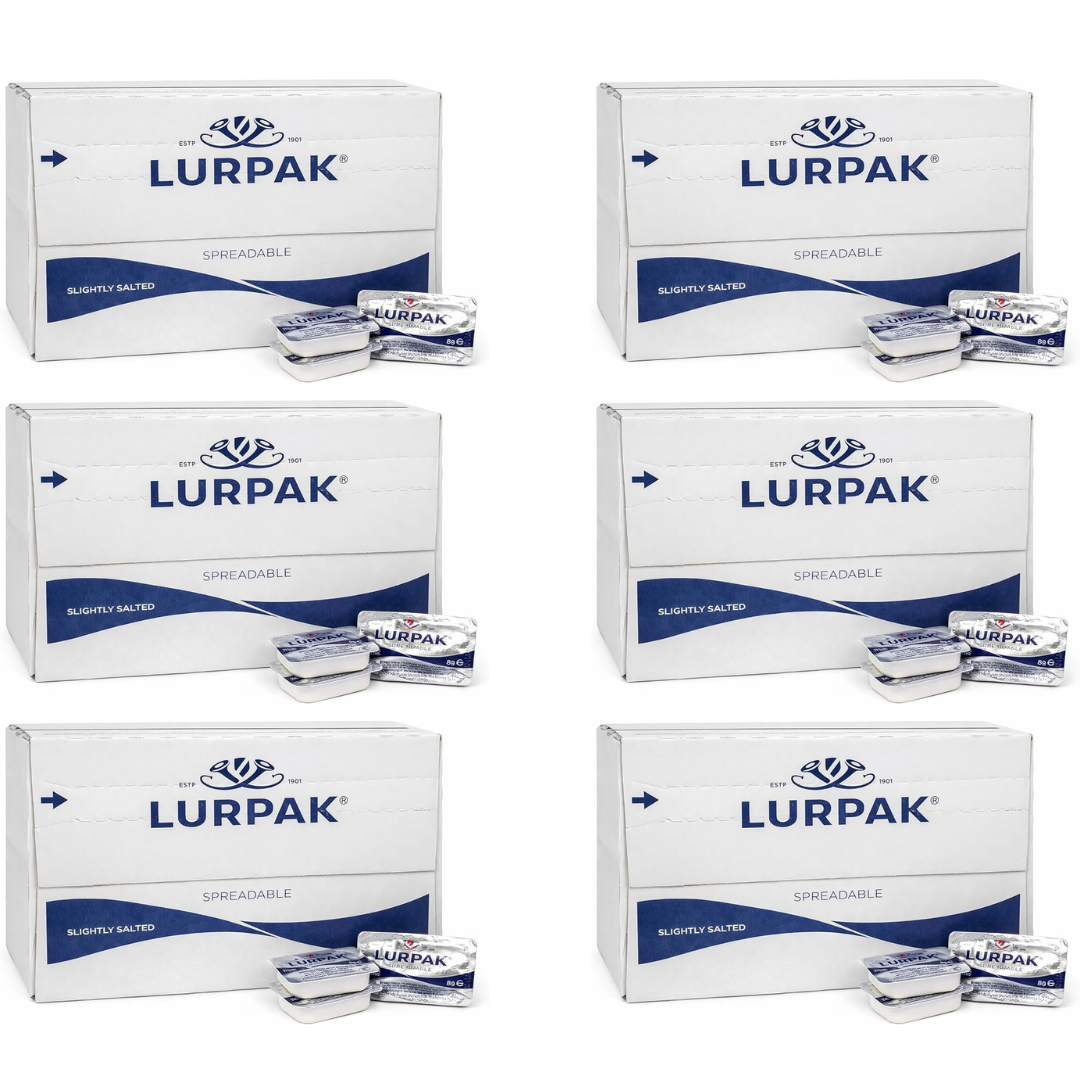 Lurpak Butter Portions 10g – Case of 600 Individual Portions | Catering Butter Pats
